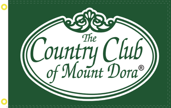3'x5' Country Club of Mount Dora Double Sided Flag - Rough Tex
