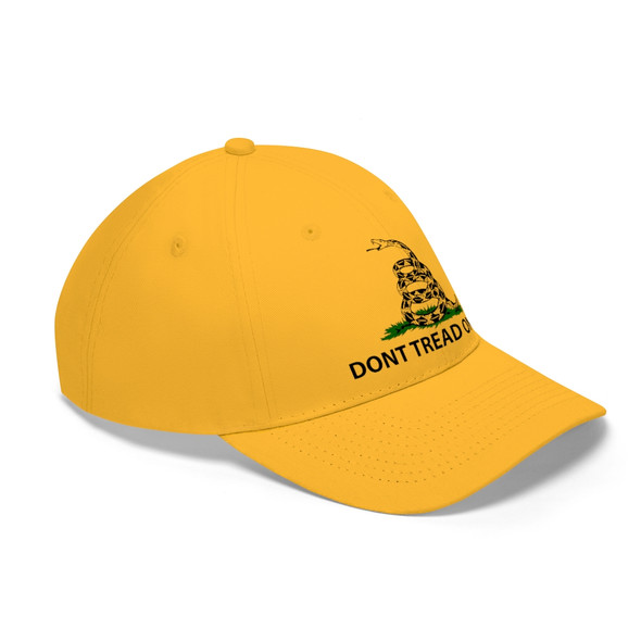 Gadsden Dont Tread on Me Unisex Twill Hat