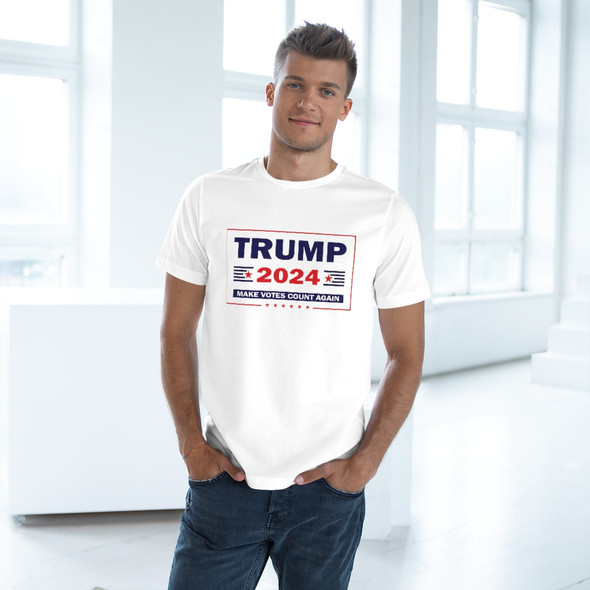 Trump 2024 Make Votes Count Again  Unisex Deluxe T-shirt 