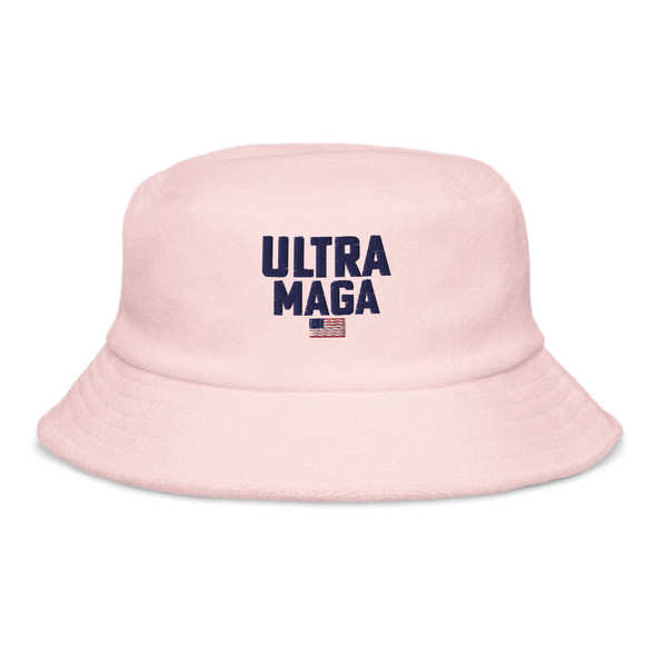 Ultra MAGA Terry cloth bucket hat