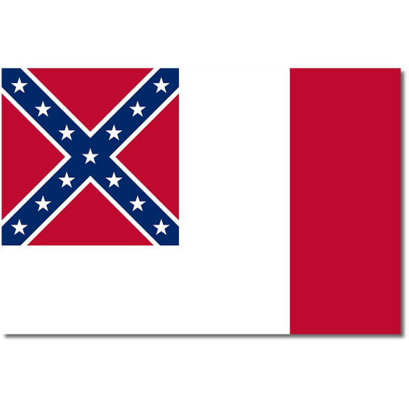 Confederate - CSA - 3rd National Flag - Standard