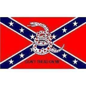 Rebel Don't Tread on Me Flag 3 X 5 ft. Standard