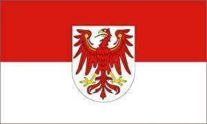 Brandenburg Flag (German State Flag) 3x5 ft. Standard