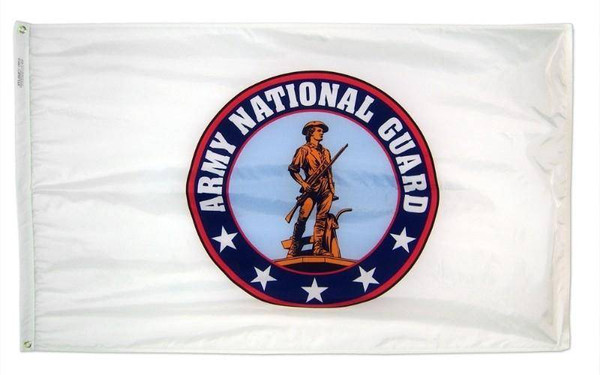 US Army National Guard Seal Flag 3x5 ft Economical