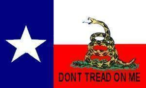 Texas Gadsden Flag -Gadsden Don't Tread on Me