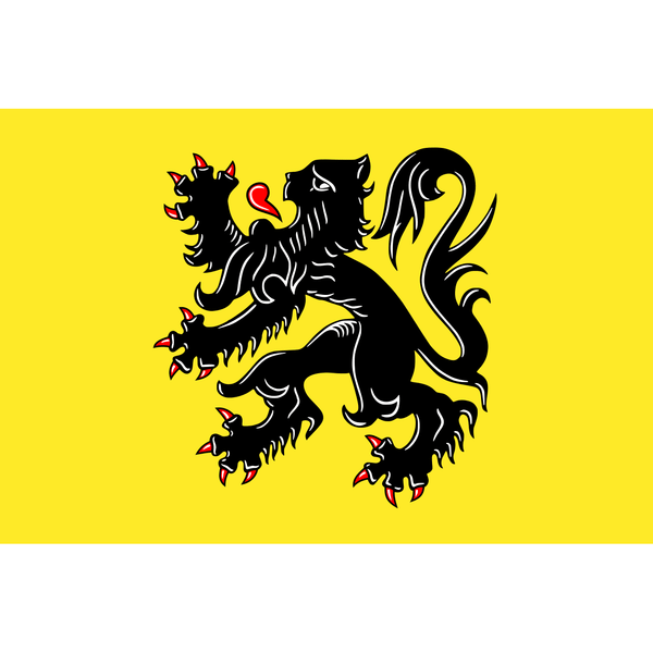 Flanders Belgium Flag 3x5 ft. Standard