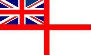 UK Navy Flag, United Kingdom Naval Flag 3 X 5 ft. Standard
