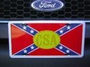 Rebel CSA License Plate