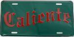 Caliente - Spanish - (HOT) License Plate