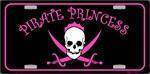 Pirate Princess License Plate-1