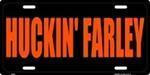 Huckin Farley License Plate Tags Plate