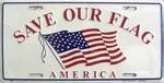 Save Our Flag License Plate