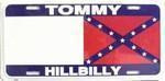 Tommy Hillbilly License Plate