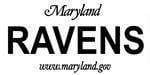 Maryland State Background License Plate - Raven