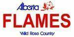Alberta Canada Province Background License Plate - Flame Made in USA