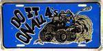 Do it on all 4's License Plate