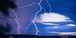 Lighting Strikes License Plate