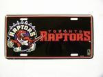 Toronto Raptors NBA License Plate