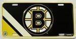 Boston Bruins NHL License Plate