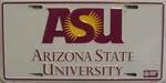 Arizona State University ASU Sun Devils - College License Plate