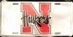 Nebraska Chrome License Plate