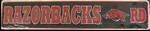 Razorbacks Street Sign