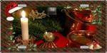 Holiday Setting Full Color License Plate