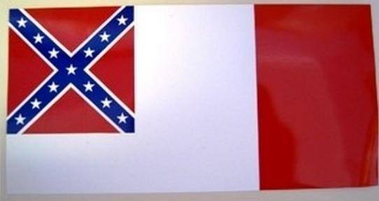 Confederate Third National License Plate