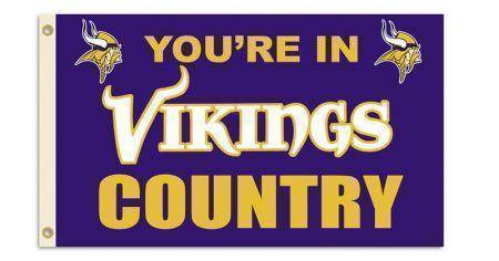 Minnesota Vikings Flag 3 x 5 ft