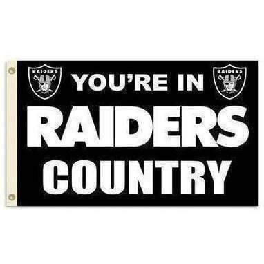 Oakland Raiders Flag 3 x 5 ft