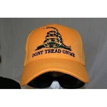 Gadsden Yellow Cotton Twill cap Don't Tread on Me
