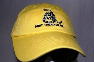 Gadsden Don't Tread on Me Wash Cap Yellow