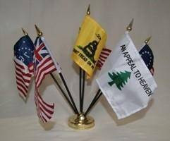 USA History Desk Set 4X6 inch with base