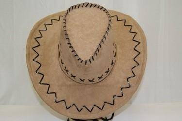 Leather Ranchero Hat
