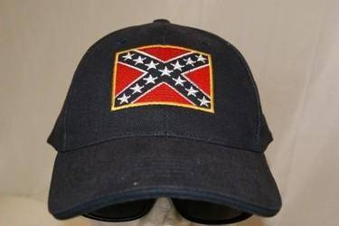 Navy Patch Rebel Cap