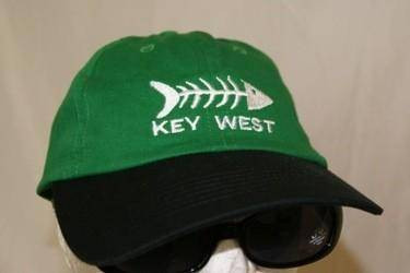 Key West Green Fish Cap