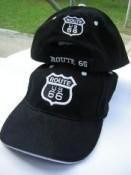 Black and White Route 66 Cap