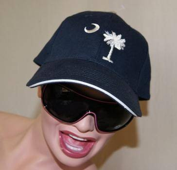 Navy and Khaki South Carolina Cap