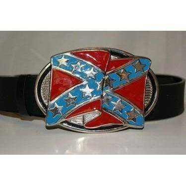 Waving Rebel Belt Buckle