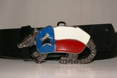 Texas Armadillo Belt Buckle