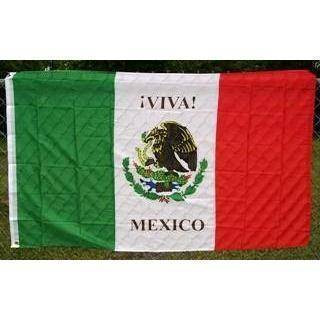 Viva Mexico Flag 3 X 5 ft. Standard
