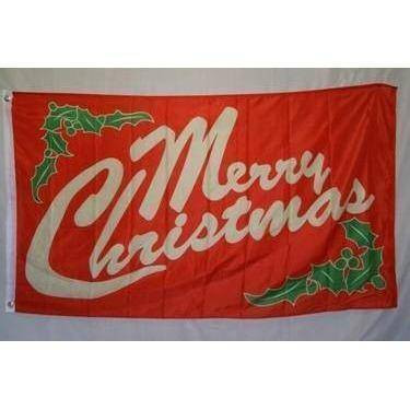 Merry Christmas (Red) Flag 3x5 ft. Standard