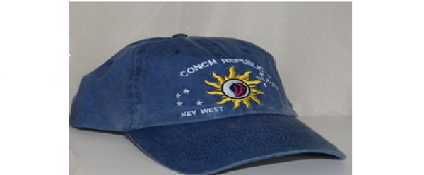 Blue Conch Republic Key West Cap