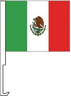 Mexico Window Clip Flag