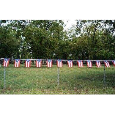 Puerto Rico 12 x 18 inch String Flags