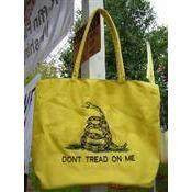 Gadsden Don't Tread On Me Beach Bag
