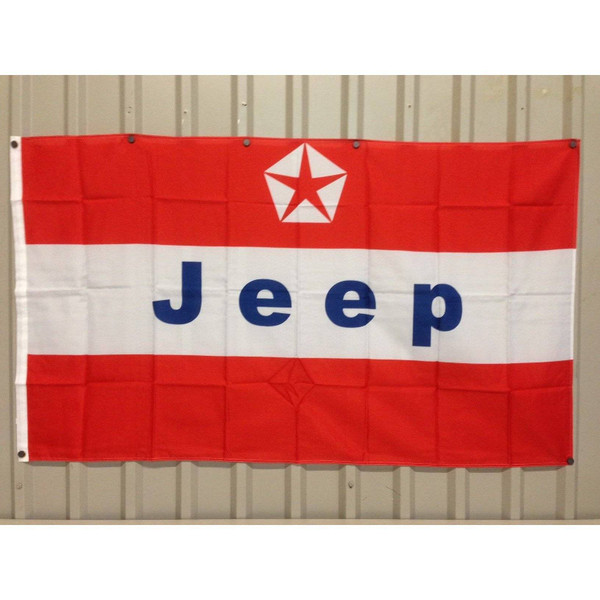 Jeep Flag 3x5 ft. Economical