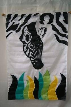 Decorative Zebra Flag 3 X 5 ft. Standard