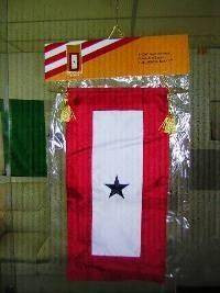 Service One Star Flag 8 x 16 inch with grommets-1