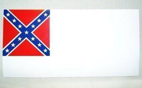 2nd National Confederate Bumper Sticker
